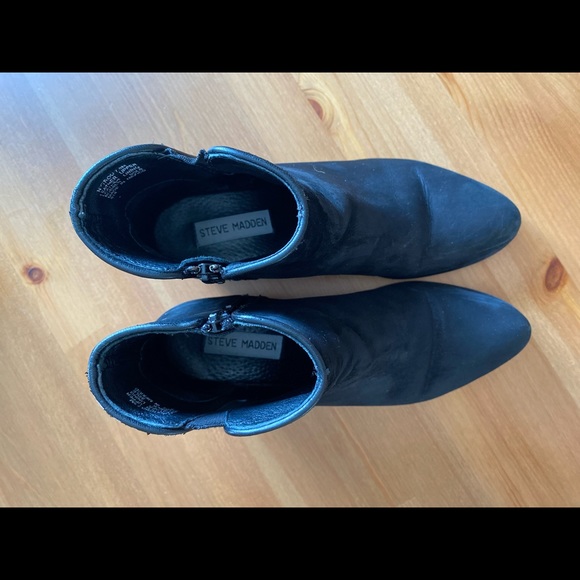 Steve Madden Black Ankle Boots - Picture 4 of 4